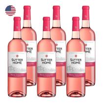 Kit 6 Vinhos Trinchero Sutter Home White Zinfandel Rosé EUA 750ml Kit 6 Vinhos Trinchero Sutter Home White Zinfandel Rosé EUA 750ml