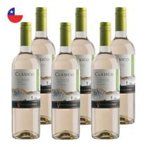 Kit 6 Vinhos Ventisquero Clásico Sauvignon Blanc Branco Chile 750ml Kit 6 Vinhos Ventisquero Clásico Sauvignon Blanc Branco Chile 750ml