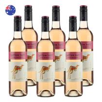 Kit 6 Vinhos Yellow Tail Pink Moscato Rosé Austrália 750ml
