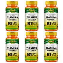 KIT 6 VITAMINA B1 TIAMINA - 60 Cápsulas 500mg UNILIFE KIT 6 VITAMINA B1 TIAMINA - 60 Cápsulas 500mg UNILIFE