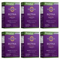 Kit 6 Vitamina Biotina Premium Dose Máxima 30Cps - Bionatus