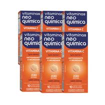Kit 6 Vitamina C Neo Química 1g Efervescente 10 Comprimidos Kit 6 Vitamina C Neo Química 1g Efervescente 10 Comprimidos