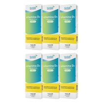 Kit 6 Vitamina D3 Biolab 2.000 UI 30 Cápsulas Moles