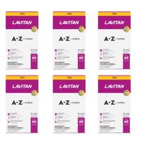 Kit 6 Vitamina Lavitan A-Z Mulher 60 Cpr - Cimed