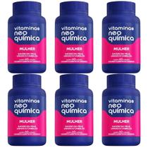 Kit 6 Vitamina Mulher c/ 60 Comp. - Neo Química