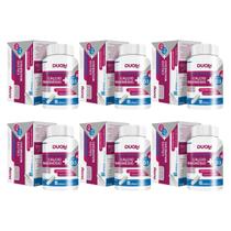 Kit 6 Vitamina Suplemento Cálcio Mg K2 D3 90 Cps - Duom