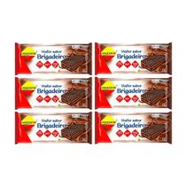 Kit 6 wafer diet zero lactose brigadeiro 115g lowçucar Kit 6 wafer diet zero lactose brigadeiro 115g lowçucar