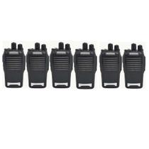 Kit 6 Walkietalkie Baofeng Radio Comunicador Alto Alcance Ho