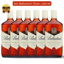 Kit 6 Whisky Balantine's Finest 1.000ml