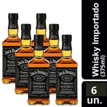 Kit 6 Whisky Jack Daniel's Tennessee 375ml