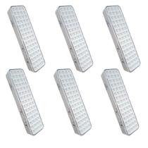 Kit 6 x Luminaria 60 leds 12/24V para motor home lancha Kit 6 x Luminaria 60 leds 12/24V para motor home lancha