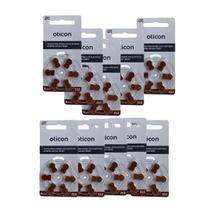 Kit 60 Baterias Pilha A312 Pr41 Oticon Aparelho Audição Full