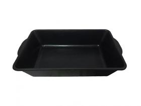 Kit 60 Caixa Massa Plástica Preta 20 Litros - Gerplast