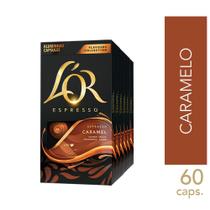 Kit 60 Cápsulas de Café L'or Caramelo