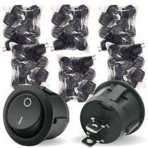 Kit 60 Chaves Tic-Tac Redonda Liga Desliga Technoise