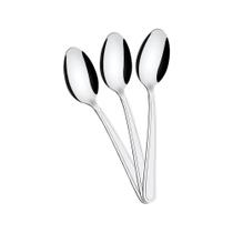 KIT - 60 Colheres de Sobremesa Búzios em Aço Inox CSIBAG - Tramontina