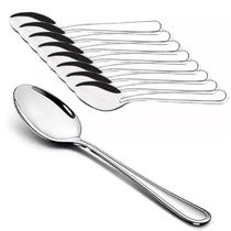 Kit 60 Colheres Sopa Mesa Inox Grande Talher Faqueiro Jogo Kit 60 Colheres Sopa Mesa Inox Grande Talher Faqueiro Jogo