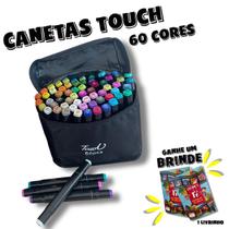 Kit 60 Cores De Canetinhas Touch Pontas Duplas Livro infantil Ilustrada Criança De Fé Histórias Da Bíblia Capa Brochura Kit 60 Cores De Canetinhas Touch Pontas Duplas Livro infantil Ilustrada Criança De Fé Histórias Da Bíblia Capa Brochura