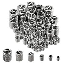 Kit 60 molas fixaçao aço inox reparo rosca postiça helicoil
