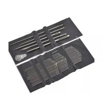 Kit 60 pçs Agulhas costura inox vários tamanhos c/ passador Kit 60 pçs Agulhas costura inox vários tamanhos c/ passador