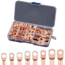 Kit 60 Peças Cobre Crimpa Terminais Terminal De Compressão Kit 60 Peças Cobre Crimpa Terminais Terminal De Compressão