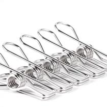 Kit 60 prendedor de roupa de inox 6,5cm roupas varal Kit 60 prendedor de roupa de inox 6,5cm roupas varal