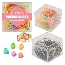 kit 60 - Prendedores de Cabelo - Platina kit 60 - Prendedores de Cabelo - Platina