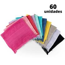 Kit 60 toalhas de visita social bruns 23x36 Kit 60 toalhas de visita social bruns 23x36