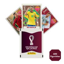 Kit 600 Figurinhas Album Copa do Mundo Catar (120 Envelope)