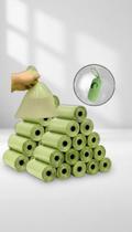 Kit 600 Saquinhos Biodegradáveis Pet Color Verde Kit 600 Saquinhos Biodegradáveis Pet Color Verde