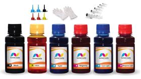 Kit 600ml De Tinta Compatível Para Epson L810 T673