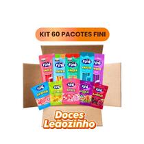 Kit 60un Bala FINI TUBES 15g - Fini Kit 60un Bala FINI TUBES 15g - Fini