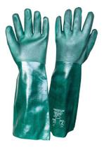 Kit 60x Luvas De Pvc Algodão Palma Aspera Multiuso Segurança