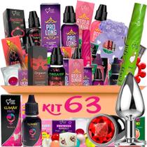 Kit 63 Produtos Funcional Uso Pessoal Ou Revenda Sex Shop - Top Gel