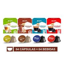 Kit 64 Cápsulas Bicafé P/ Máquinas Dolce Gusto*