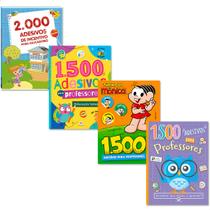 Kit 6500 Adesivos para Professores - Educação Infantil + Educadores + Turma da Mônica + Incentive seus Alunos a aprender Kit 6500 Adesivos para Professores - Educação Infantil + Educadores + Turma da Mônica + Incentive seus Alunos a aprender
