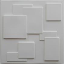 Kit 68 Placas Madri Revestimento de parede 3d Pvc 50x50cm Kit 68 Placas Madri Revestimento de parede 3d Pvc 50x50cm