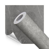 Kit 6m Papel de Parede Adesivo Estilo Porcelanato Cimento Polido 200x60cm Kit 6m Papel de Parede Adesivo Estilo Porcelanato Cimento Polido 200x60cm