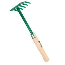 Kit 6PC Ancinho Jardinagem 5 Dentes Com Cabo Madeira 340mm - Palisad Kit 6PC Ancinho Jardinagem 5 Dentes Com Cabo Madeira 340mm - Palisad