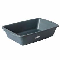 Kit 6PÇ Caixa Para Argamassa Plástica 20l Reforçada 37x14x60 - Fuzil