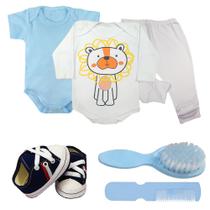 Kit 6Pç Roupa De Bebê Masculino Feminino Barato Maternidade