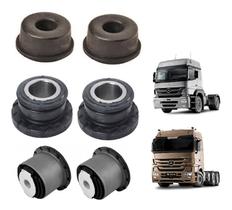 Kit 6pçs Bucha Coxim Da Cabine Mercedes-benz Axor/actros2544