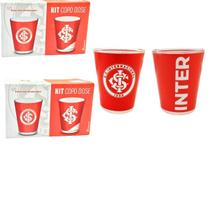 Kit 6Un Copo Vidro Dose Shot 60Ml Pinga Cachaça Tequila Time