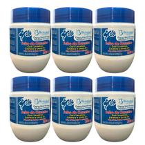 Kit 6un Creme Hidratante Sebo Carneiro Lanolina Cânfora Ureia 3% 240g Pele Ressecada - Bio Instinto Kit 6un Creme Hidratante Sebo Carneiro Lanolina Cânfora Ureia 3% 240g Pele Ressecada - Bio Instinto