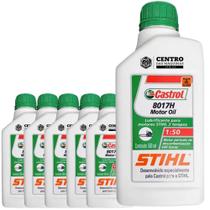 KIT 6un de Óleo 2 Tempos Stihl 500ml Lubrificante Ideal Para Redução de Consumo da Máquina 2 Tempos