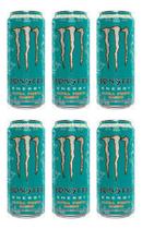 Kit 6un Energético Monster Ultra Fiesta Mango Zero Açúcar