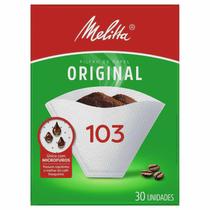 Kit 6un Filtro de Papel 103 p/ Café com Microfuros Melitta