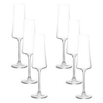 Kit 6un Jogo de Taças Cristal Bohemia XTRA