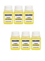 Kit 6Un Limpa Chapeados Folheado Semijóia Maxim 250Ml Grande