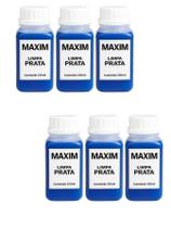 Kit 6Un Limpa Prata 925 Maxim 250Ml ul Grande Liquido